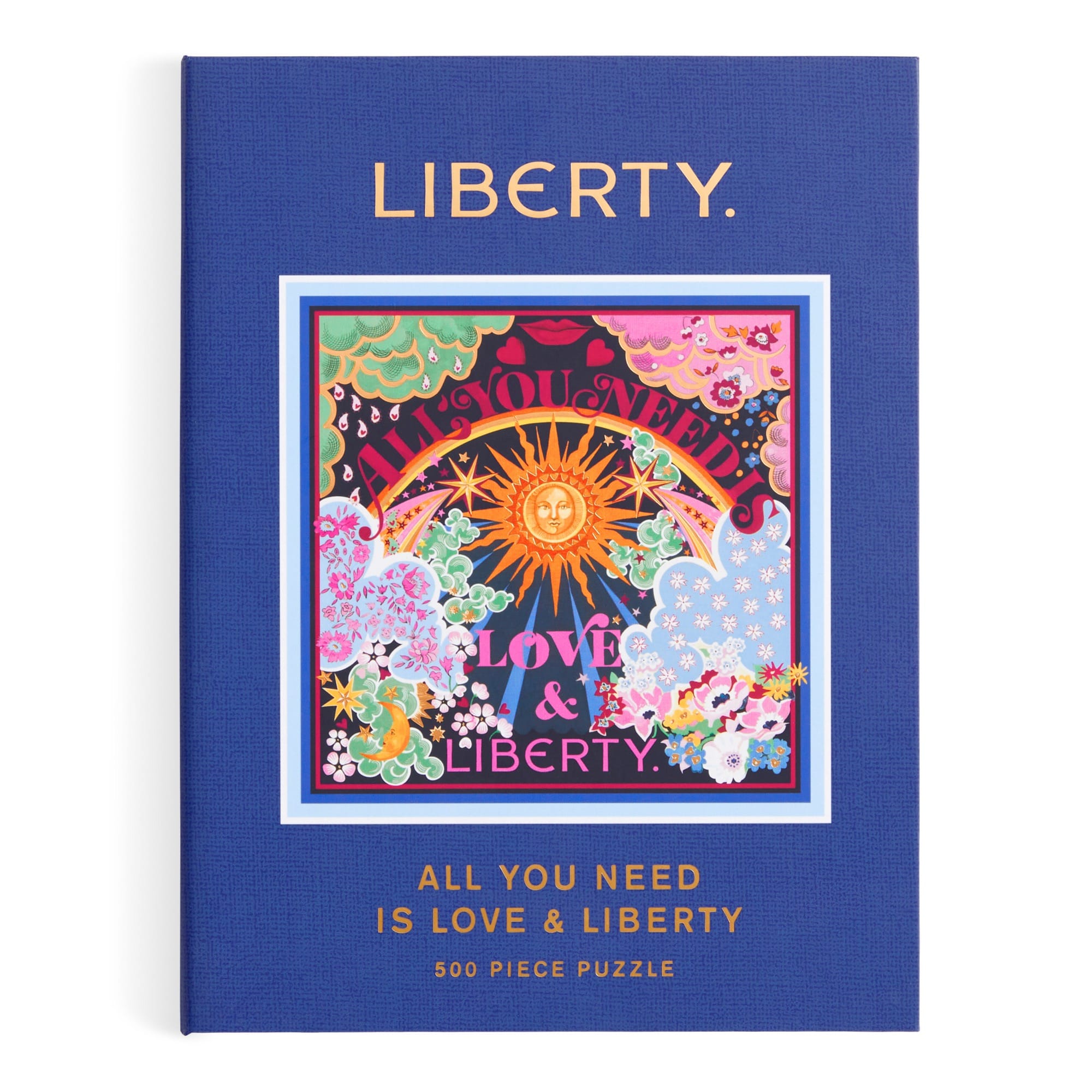 Liberty All You Need is Love 500 Piece Book Puzzle – Galison