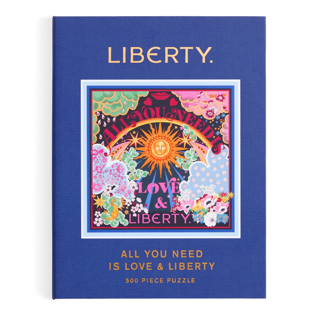 Liberty All You Need is Love 500 Piece Book Puzzle 500 Piece Puzzles Liberty of London Ltd 