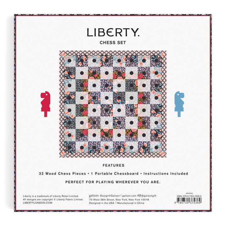 Liberty Anita Peggable Chess Set Games Liberty London 