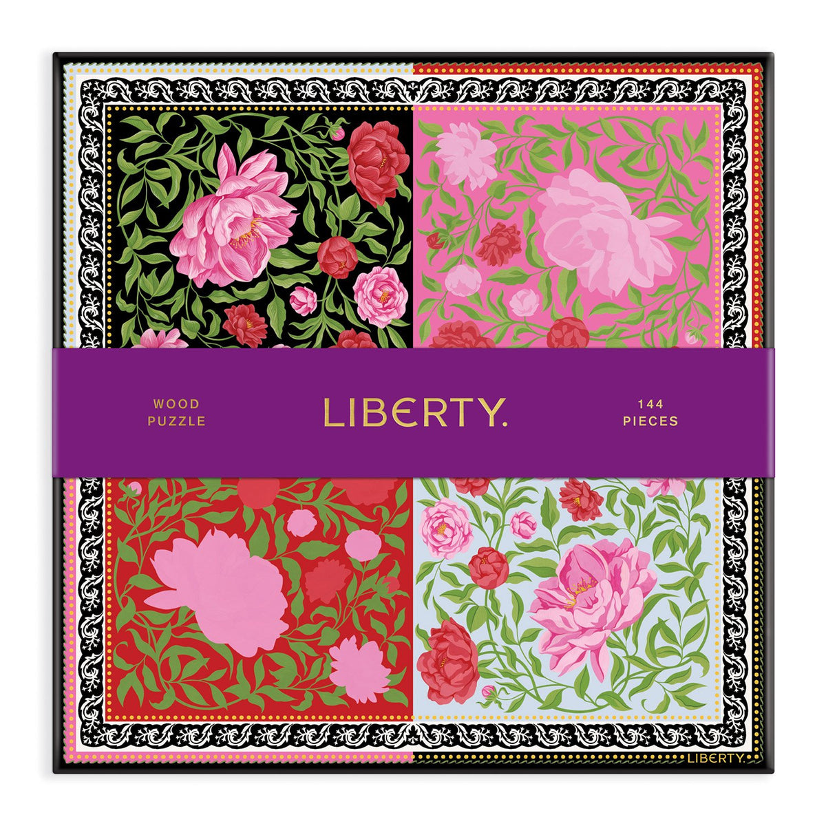 Liberty Aurora 144 Piece Wood Jigsaw Puzzle Wooden Puzzles Liberty London 