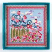 Liberty Bianca Square Lacquer Tray Decor Trays Liberty London 
