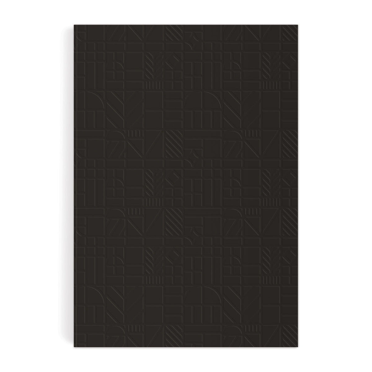 Liberty Black Tudor A5 Embossed Journal Galison 