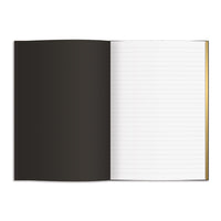 Liberty Black Tudor A5 Embossed Journal Galison 