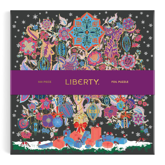 Liberty Christmas Tree of Life 500 Piece Foil Puzzle 500 Piece Puzzles Liberty of London Ltd 
