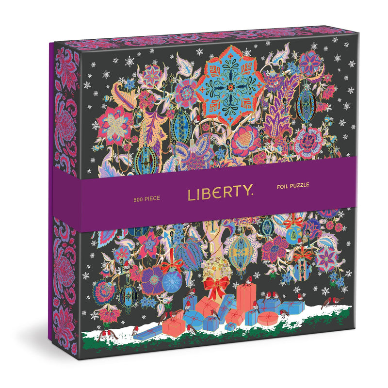 Liberty Christmas Tree of Life 500 Piece Foil Puzzle 500 Piece Puzzles Liberty of London Ltd 