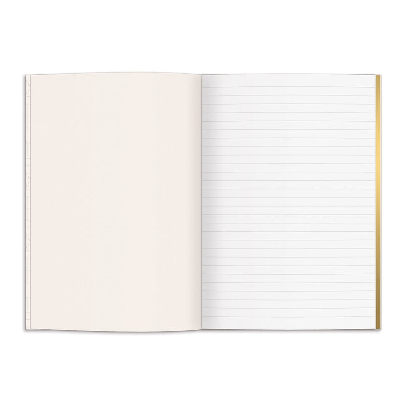 Liberty Cream Tudor A5 Embossed Journal Galison 