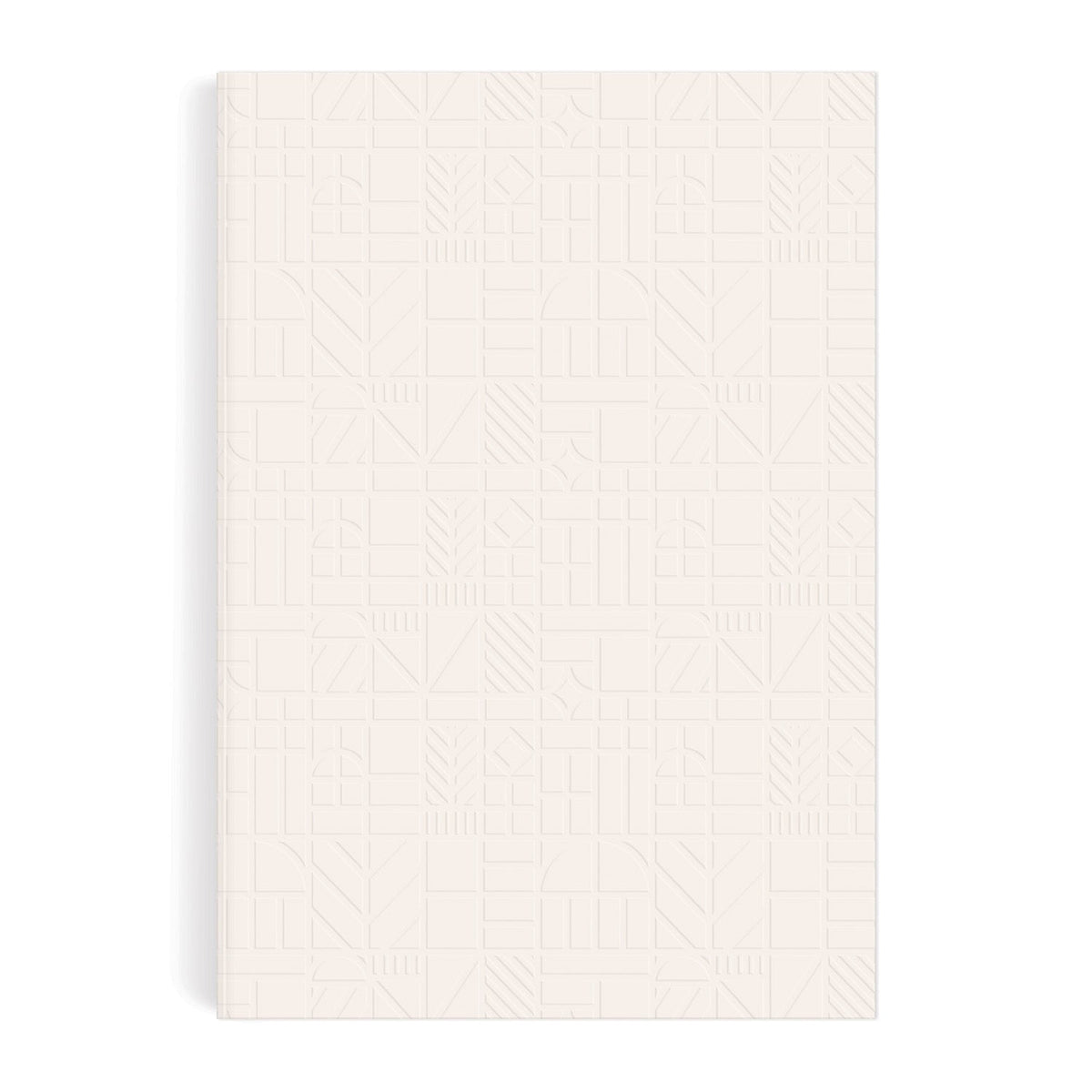 Liberty Cream Tudor A5 Embossed Journal Galison 