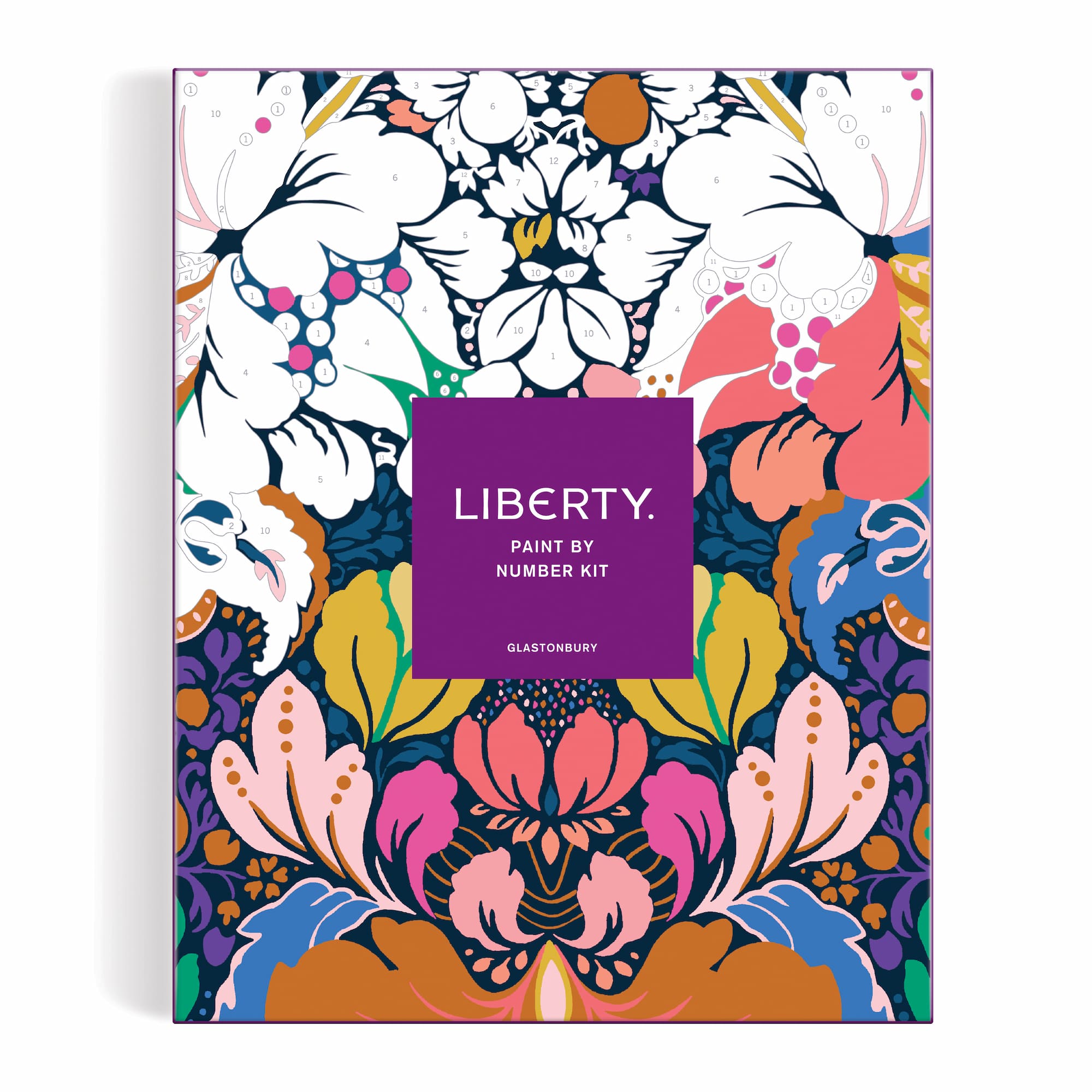 Galison - Liberty Paint by Number Kit - Glastonbury