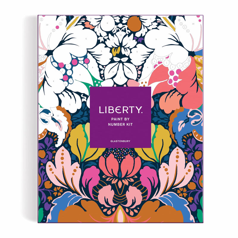 Liberty Glastonbury 11 x 14 Paint By Number Kit Liberty London 