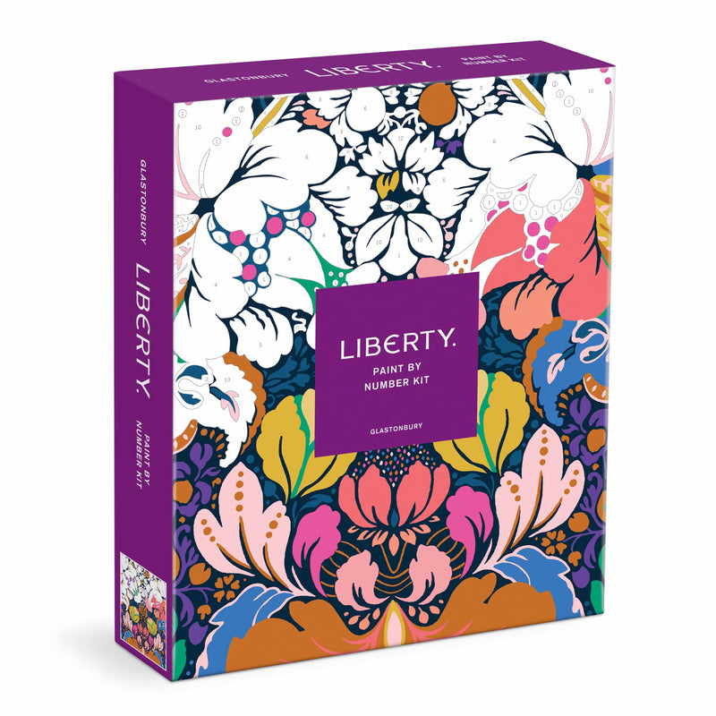 Liberty Glastonbury 11 x 14 Paint By Number Kit Liberty London 