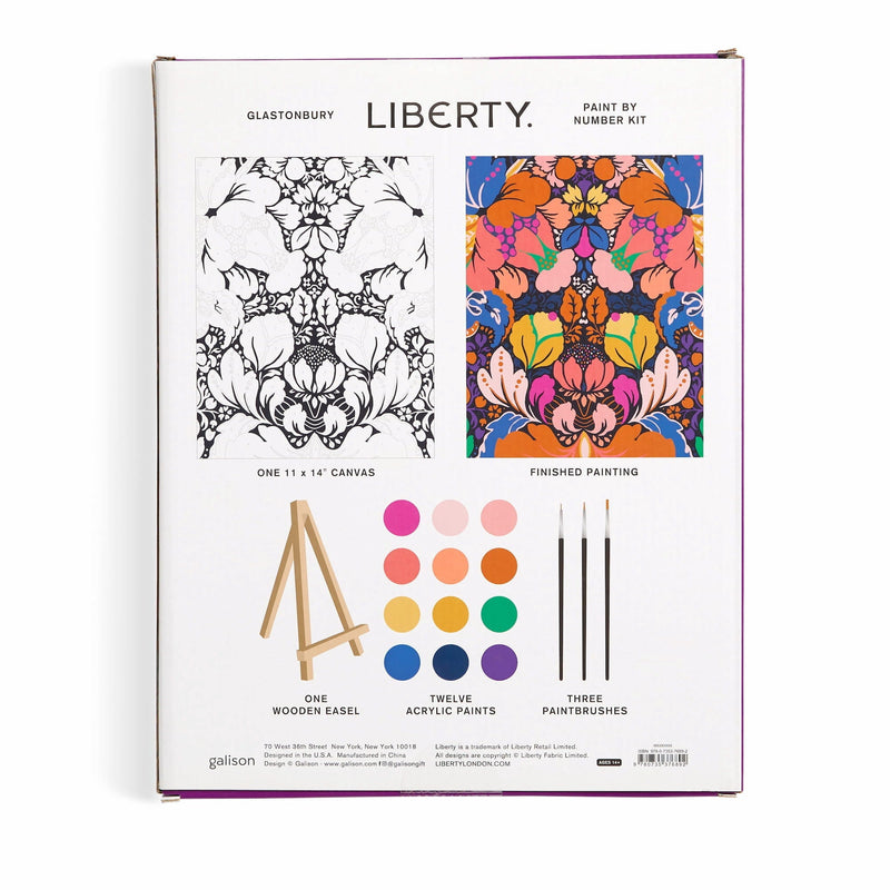 Liberty Glastonbury 11 x 14 Paint By Number Kit – Galison