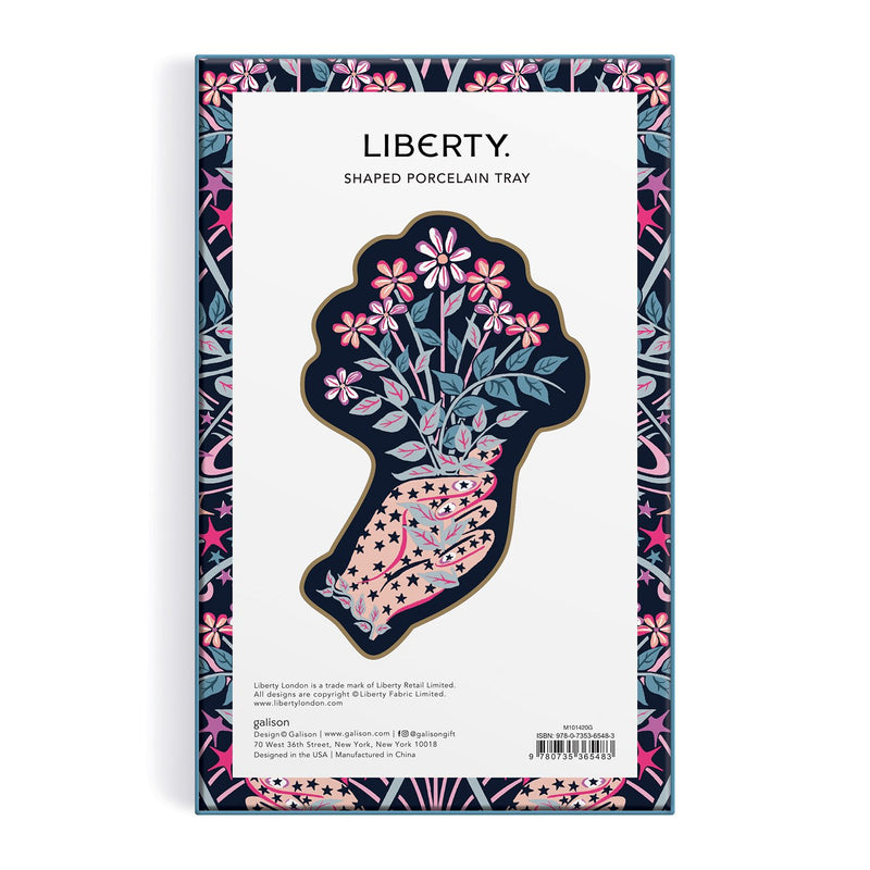 Liberty Ianthe Hand Shaped Porcelain Tray Decor Trays Liberty London 