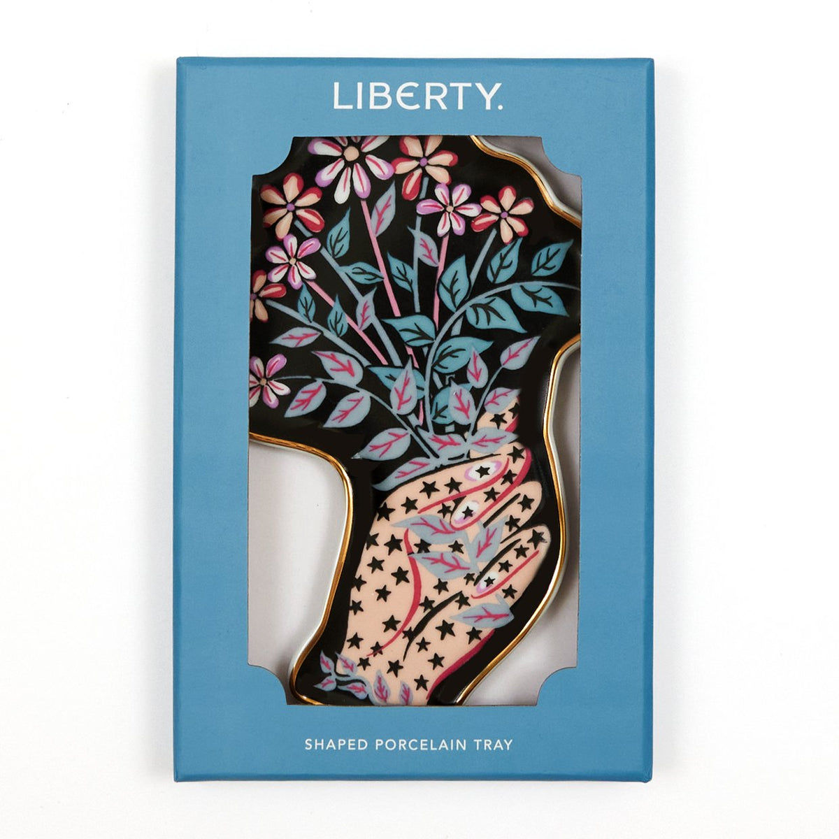 Ianthe Hand Shaped Porcelain Tray