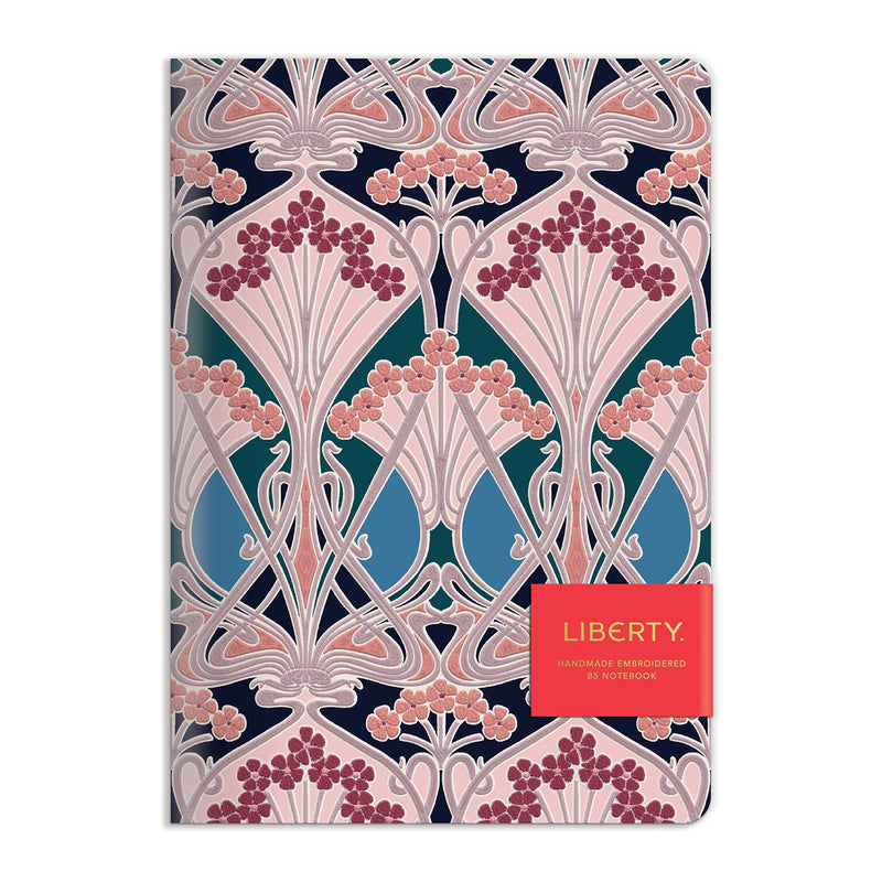 Liberty Ianthe Handmade Embroidered Journal Journals Liberty London 