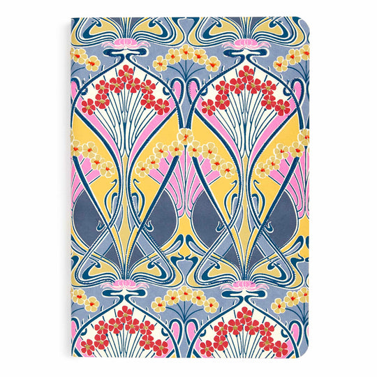 Liberty Ianthe Lichen Handmade Embroidered B5 Journal Liberty London 