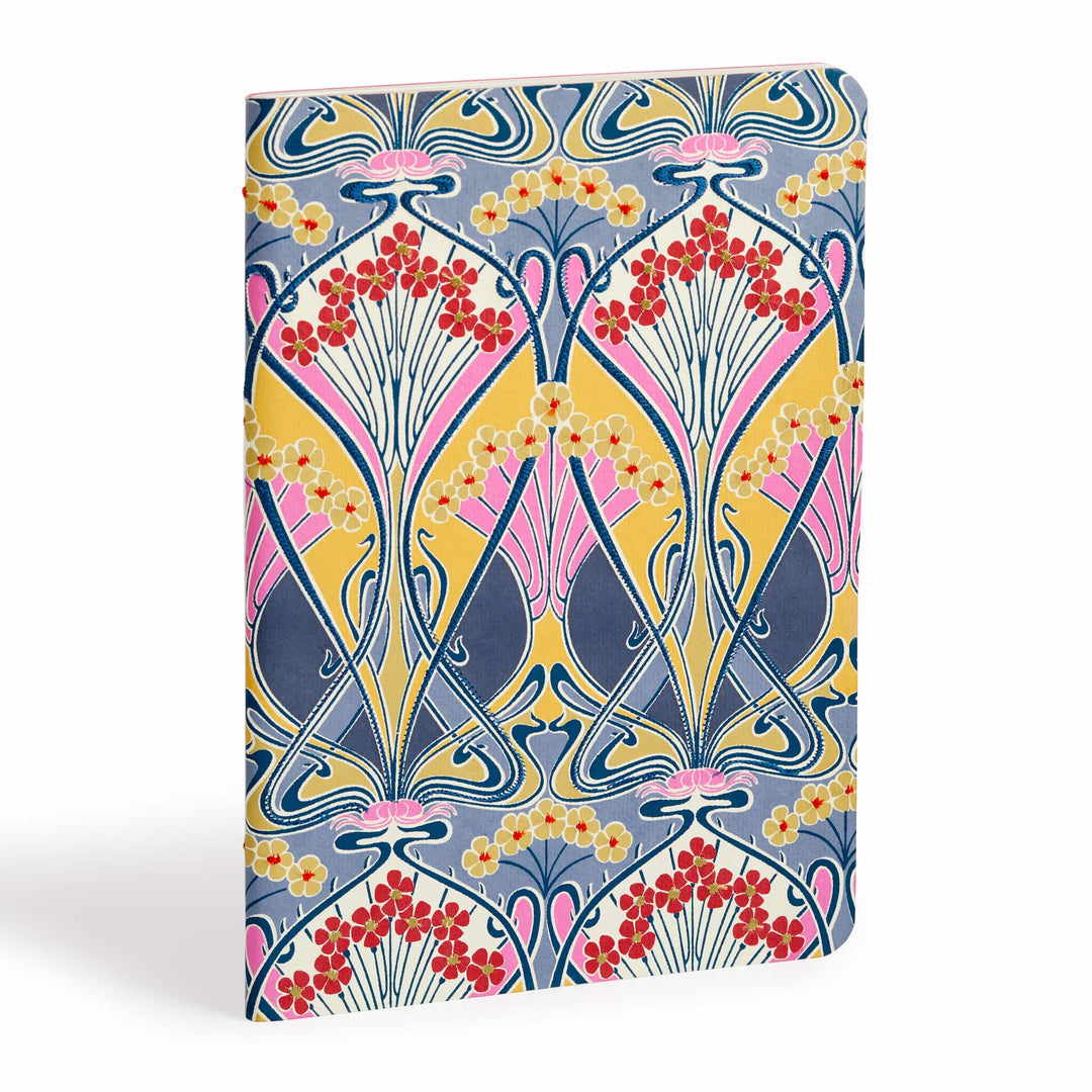Liberty Ianthe Lichen Handmade Embroidered B5 Journal Liberty London 