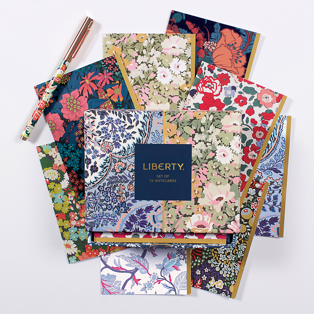 Liberty London Floral Greeting Assortment Notecard Set Greeting Cards Liberty London Collection 