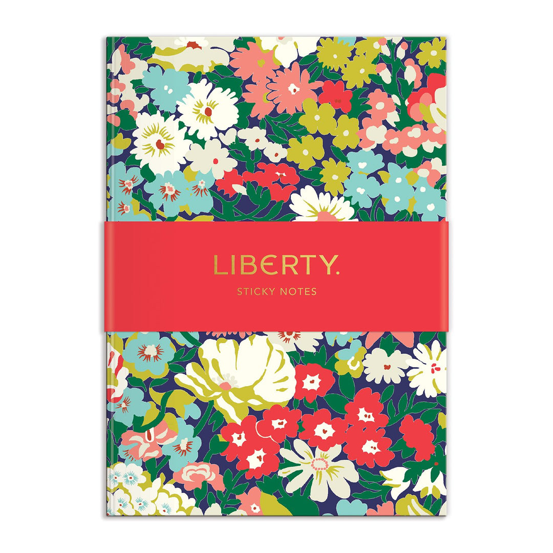 Liberty London Floral Sticky Notes Hard Cover Book Sticky Notes Liberty London Collection 