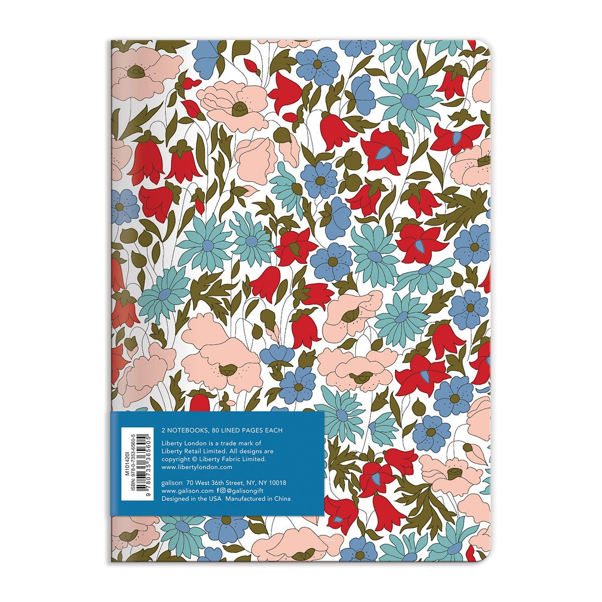 køber udvikling Betjening mulig Liberty London Floral Writers Notebook Set | Galison