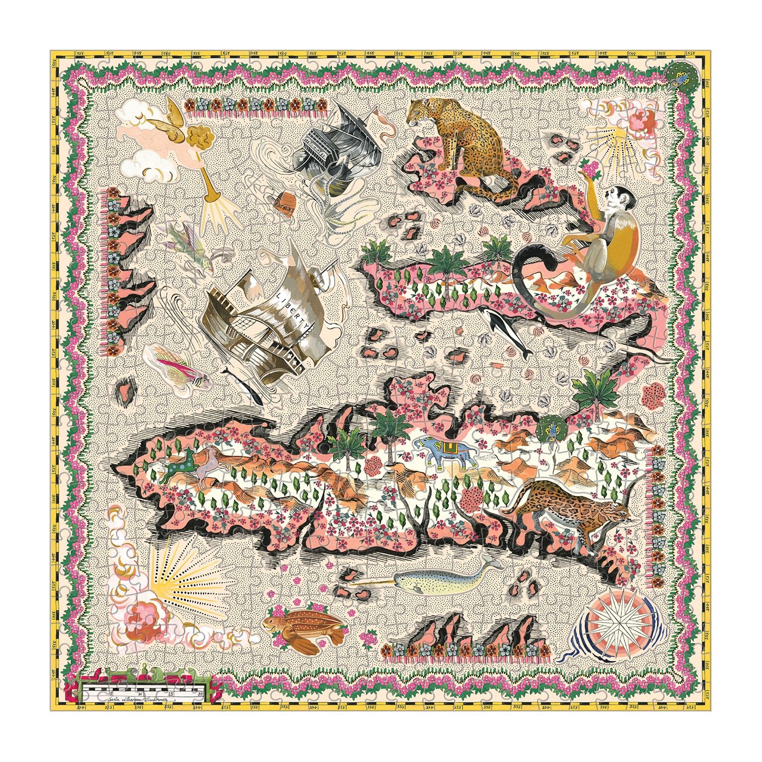 Liberty London Maxine 500-Piece Puzzle | Galison