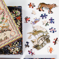Liberty London Maxine Double-Sided 500 Piece Jigsaw Puzzle 500 Piece Puzzles Liberty London Collection 
