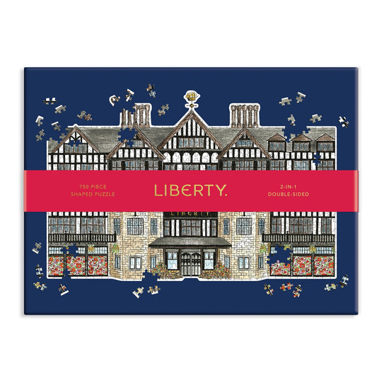 Liberty London Tudor Building 750 Piece Shaped Puzzle 750 Piece Puzzles Liberty London Collection 