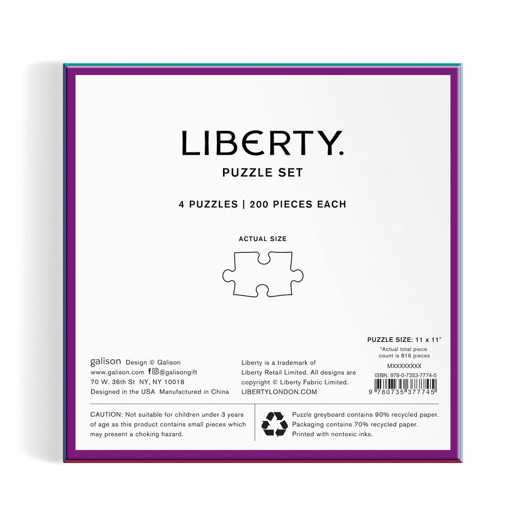 Liberty Power of Love Set of 4 Puzzles Liberty London 
