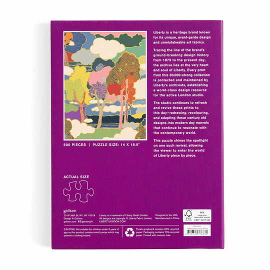 Liberty Prospect Road 500 Piece Book Puzzle Liberty London 