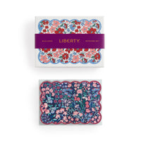 Liberty Scalloped Shaped Notecard Set Stationery Liberty London 