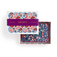 Liberty Scalloped Shaped Notecard Set Stationery Liberty London 