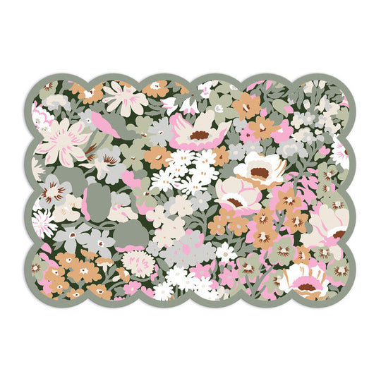 Liberty Scalloped Shaped Notecard Set Stationery Liberty London 