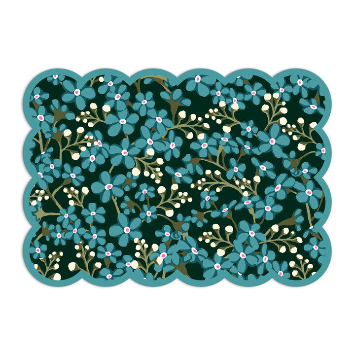 Liberty Scalloped Shaped Notecard Set Stationery Liberty London 