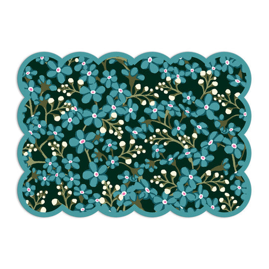 Liberty Scalloped Shaped Notecard Set Stationery Liberty London 