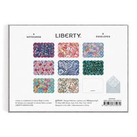 Liberty Scalloped Shaped Notecard Set Stationery Liberty London 