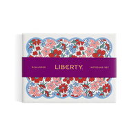 Liberty Scalloped Shaped Notecard Set Stationery Liberty London 