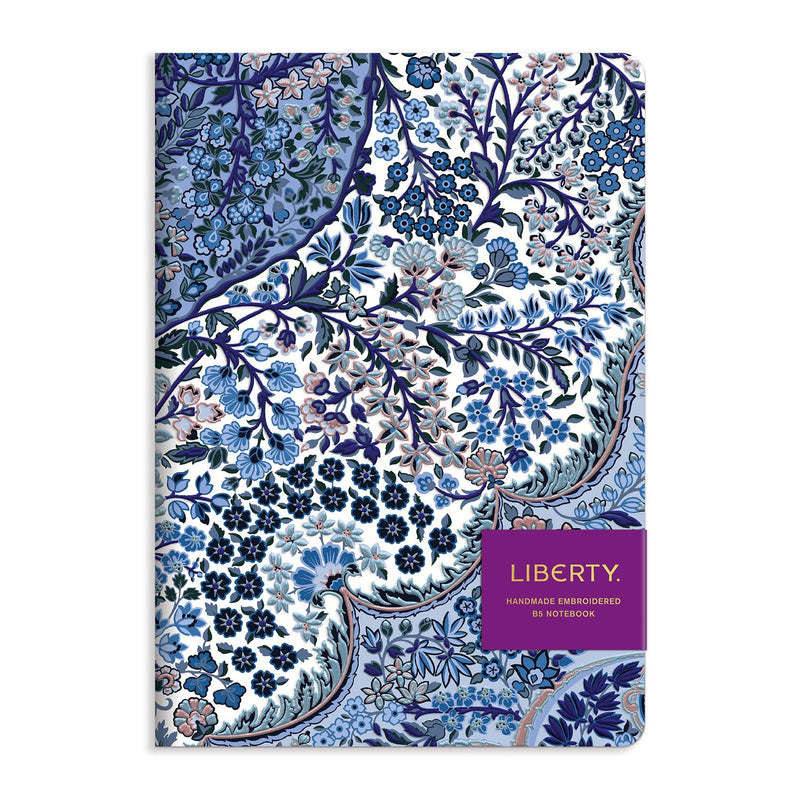 Liberty Tanjore Gardens B5 Handmade Embroidered Journal Journals Liberty London 