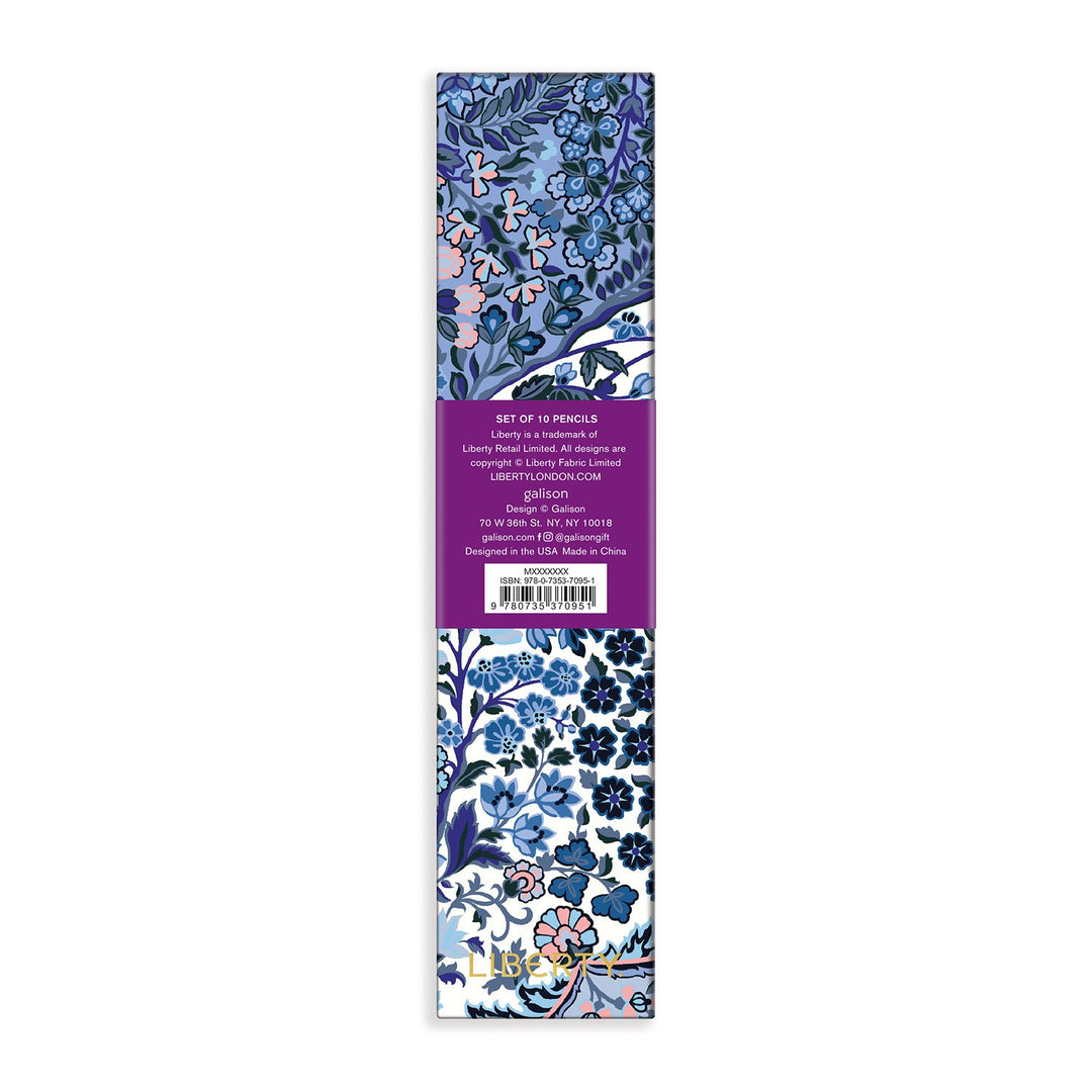 Liberty Tanjore Gardens Pencil Set Pens & Pencils Liberty London 