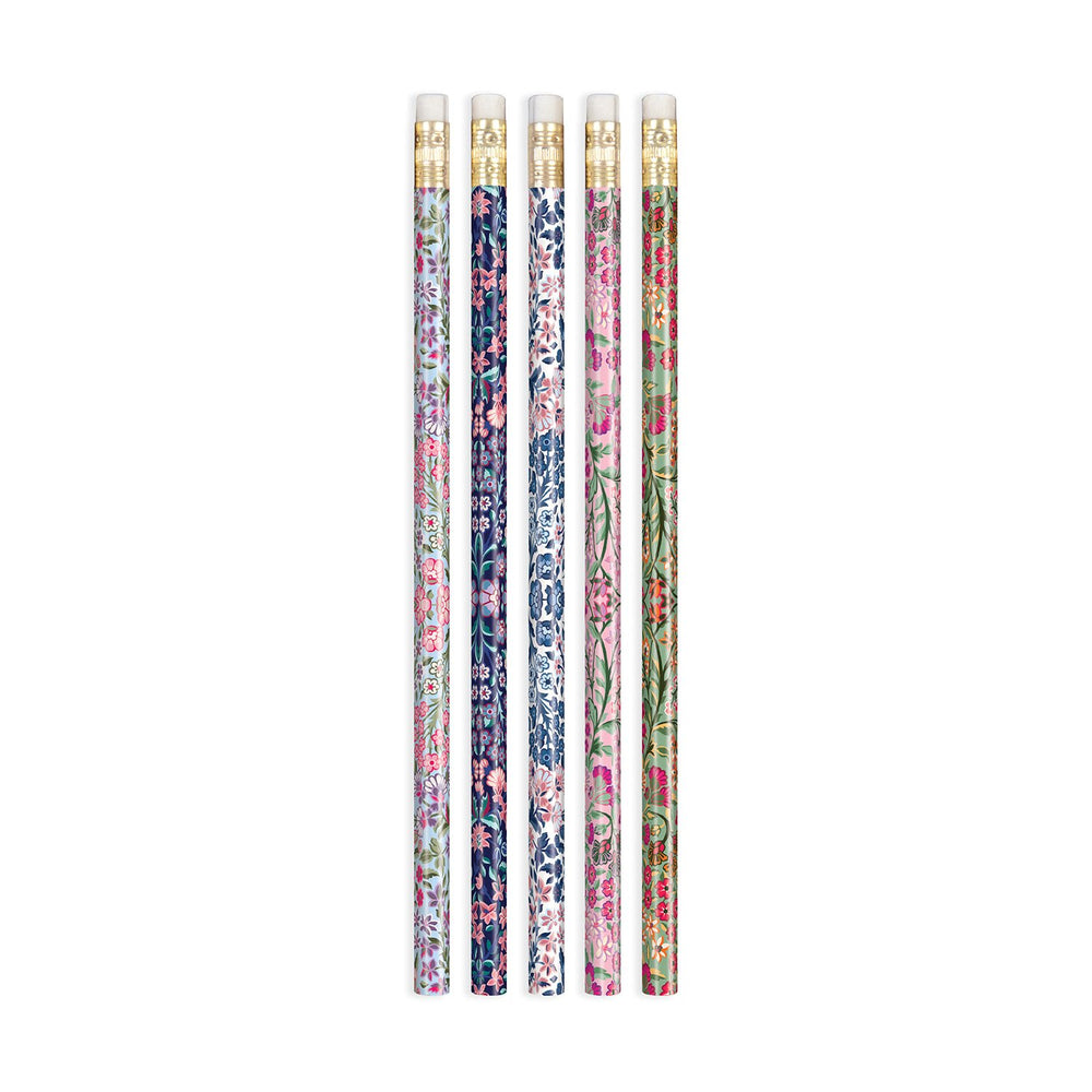 Liberty Tanjore Gardens Pencil Set Pens & Pencils Liberty London 