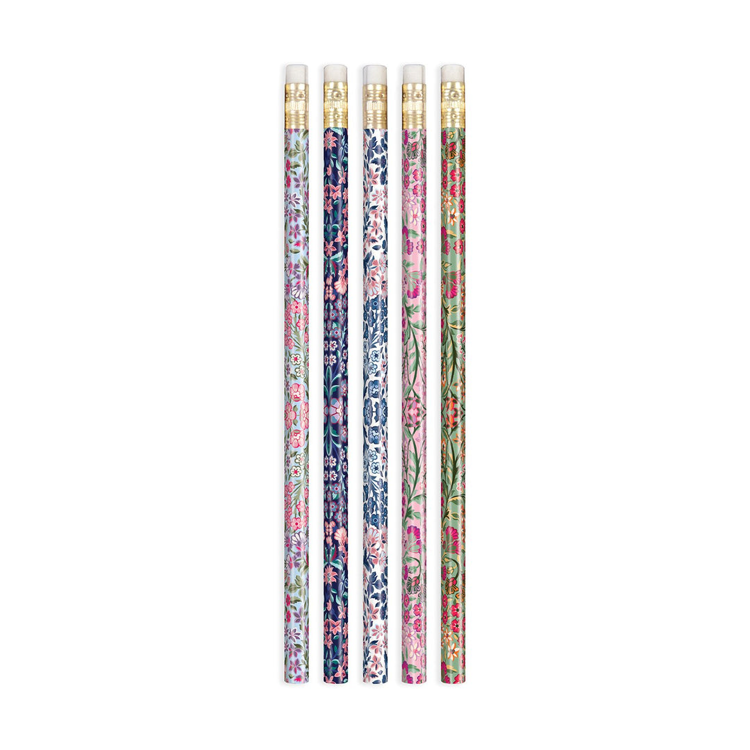 Liberty Tanjore Gardens Pencil Set Pens & Pencils Liberty London 