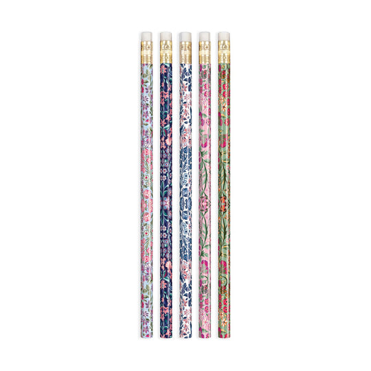 Liberty Tanjore Gardens Pencil Set Pens & Pencils Liberty London 