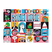 Life Before Social Media 1000 Piece Jigsaw Puzzle 1000 Piece Puzzles Life Before Social Media Collection 