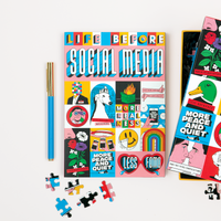 Life Before Social Media A5 Notebook Journals and Notebooks Life Before Social Media Collection 