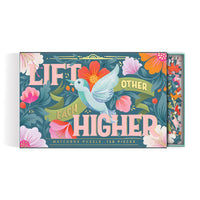 Lift Each Other Higher 128 Piece Matchbox Puzzle Galison 