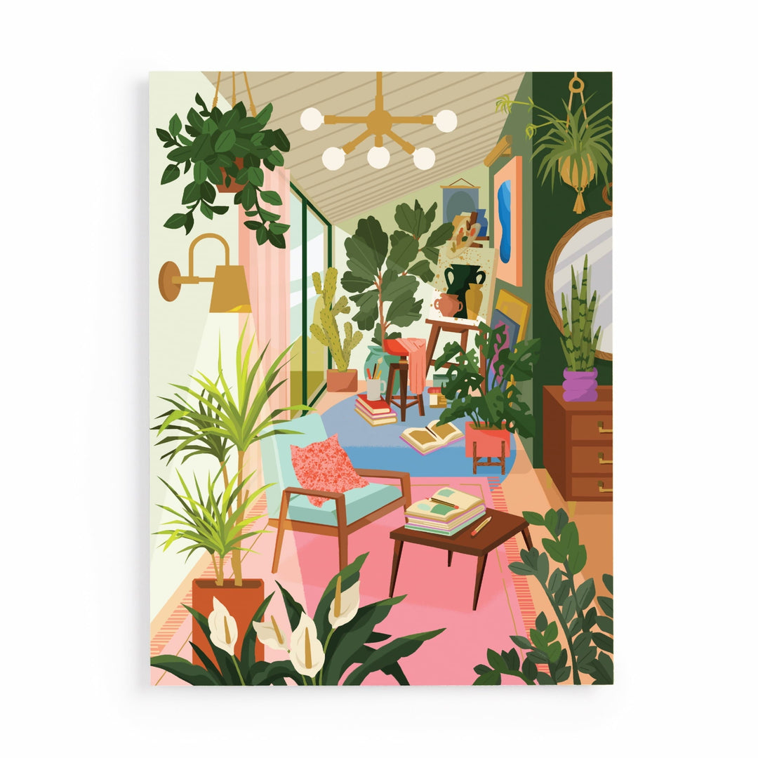 house plants puzzle Lighting 101 Houseplants 500-Piece Puzzle