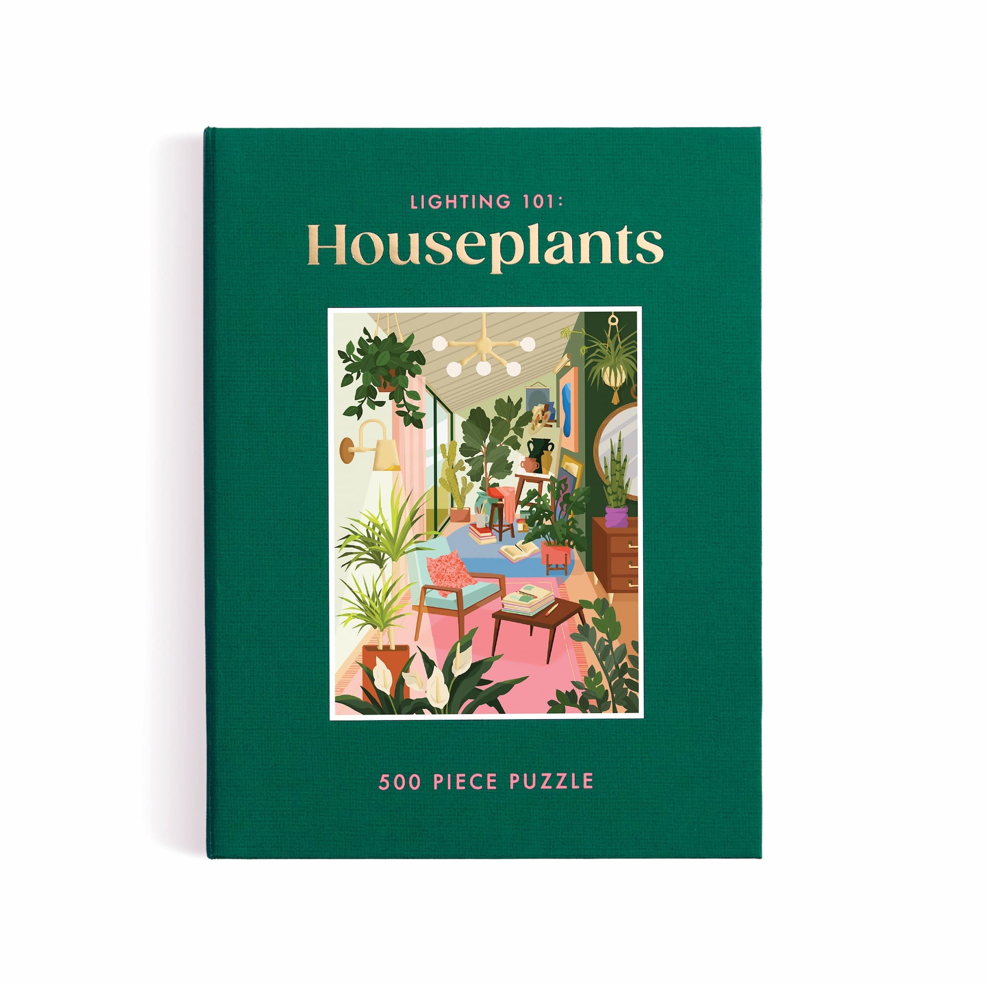 Lighting 101: Houseplants 500 Piece Book Puzzle – Galison