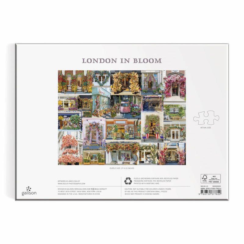 London in Bloom 1000 Piece Puzzle James Ogilvy 