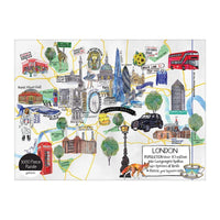 London Map 1000 Piece Puzzle 1000 Piece Puzzles Galison 