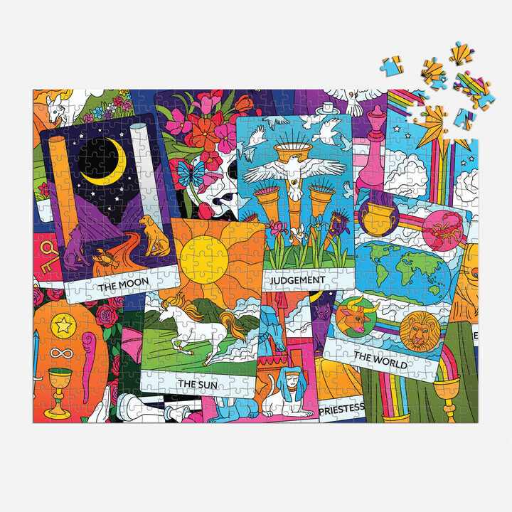 Major Arcana 500 Piece Double Sided Puzzle Puzzles Michelle Berlin 