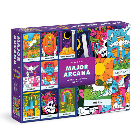 Major Arcana 500 Piece Double Sided Puzzle Puzzles Michelle Berlin 