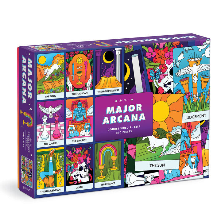 Major Arcana 500 Piece Double Sided Puzzle Puzzles Michelle Berlin 